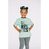 Michigan State YOUTH Gymnastics Sparty Multi Tee