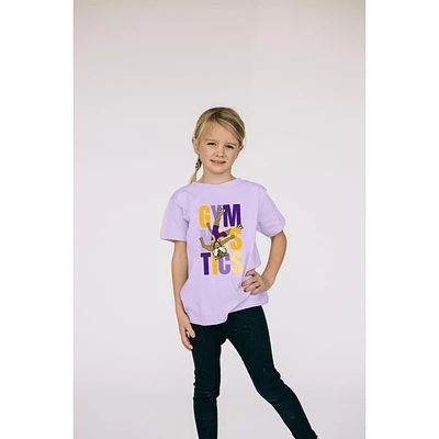 LSU YOUTH Gymnastics Mike Multi Tee