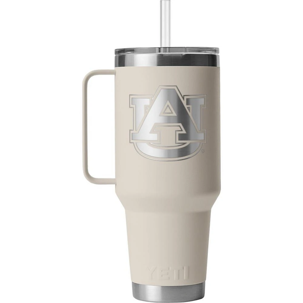 Auburn Yeti 42 Oz Rambler Mug With Straw Lid