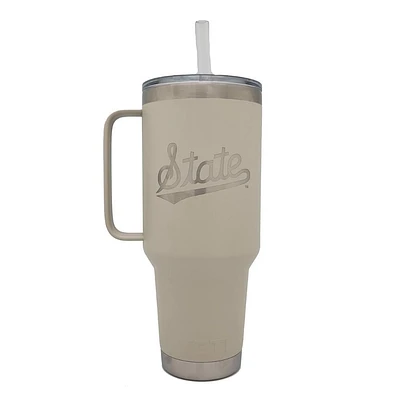 Mississippi State Yeti 42 Oz Rambler Mug With Straw Lid