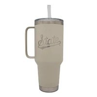 Mississippi State Yeti 42 Oz Rambler Mug With Straw Lid