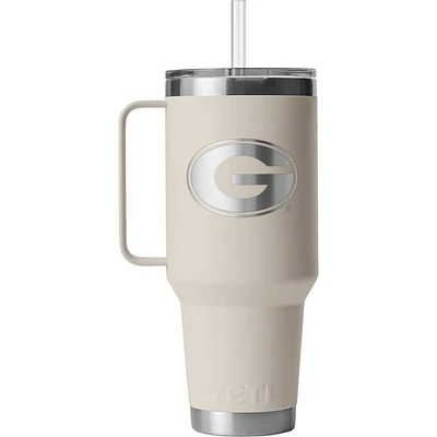 Georgia Yeti 42 Oz Rambler Mug With Straw Lid