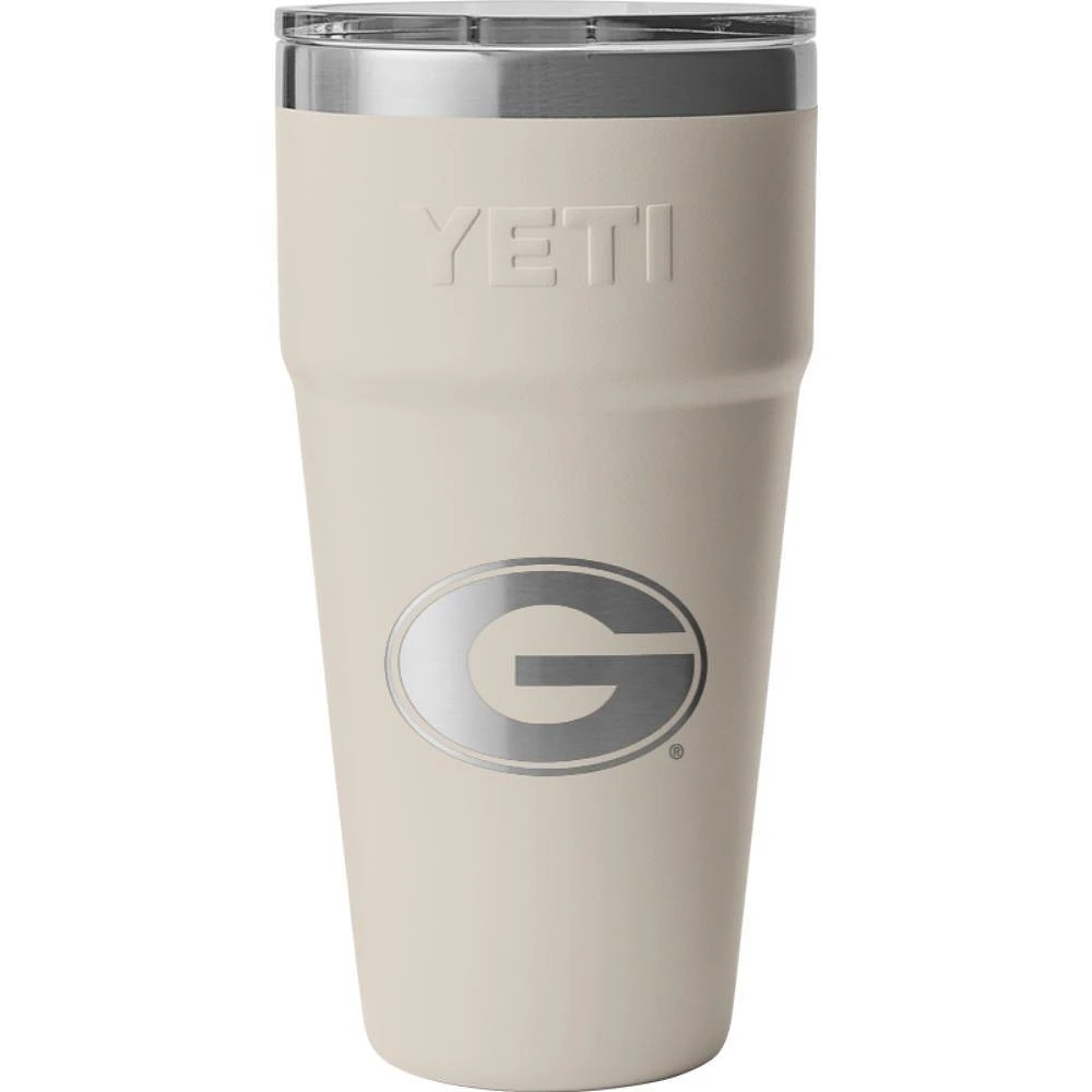 Georgia Yeti 30 Oz Rambler Tumbler