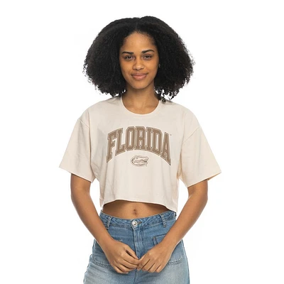 Florida Zoozatz Boxy Crop Neutral Arch Tee