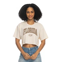 Florida Zoozatz Boxy Crop Neutral Arch Tee