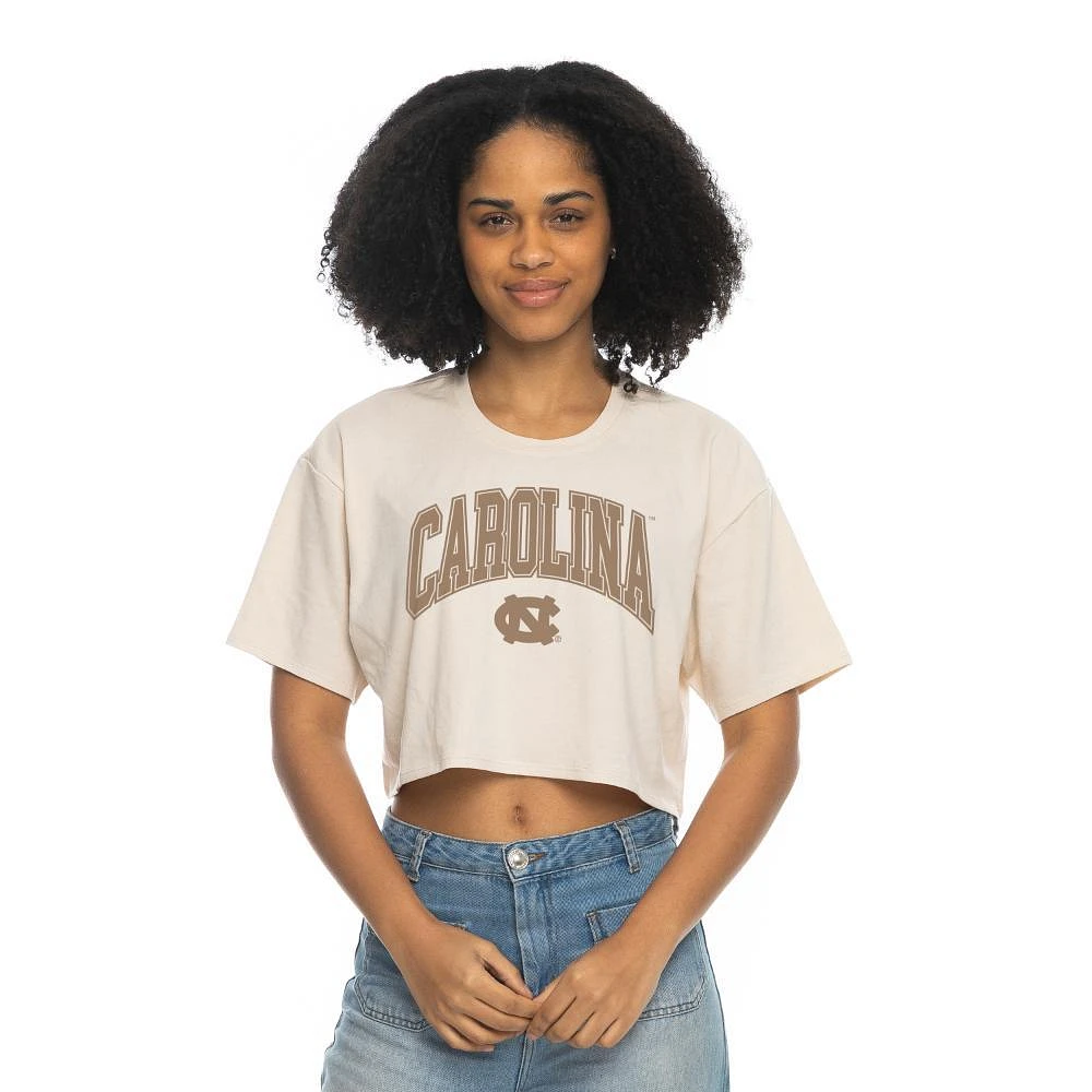 UNC Zoozatz Boxy Crop Neutral Arch Tee
