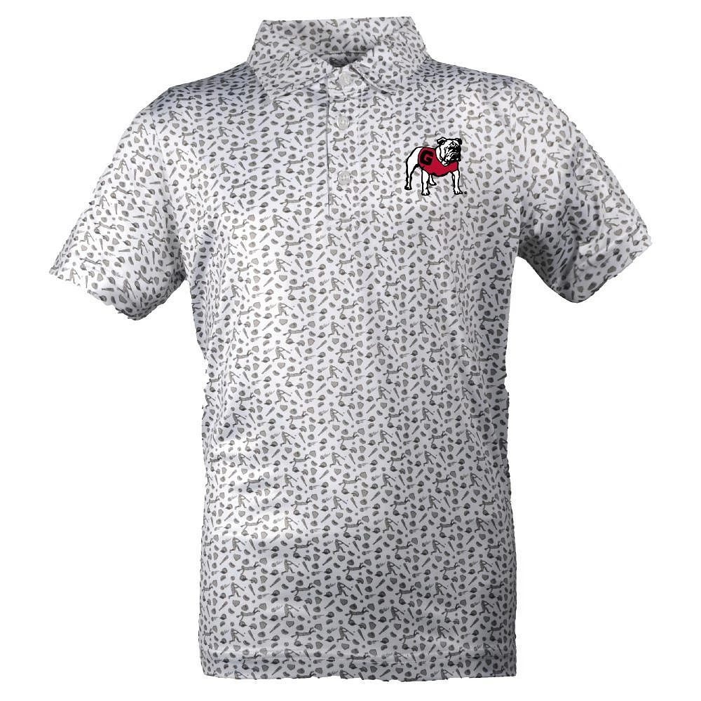 Georgia Garb YOUTH Baseball Earnest Polo