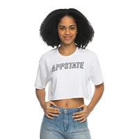 App State Zoozatz Boxy Crop Puff Ink Tee