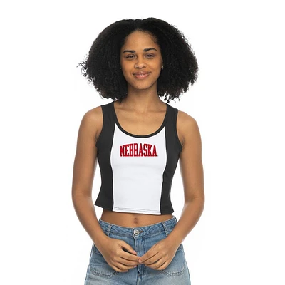Nebraska Zoozatz Colorblock Tank Top