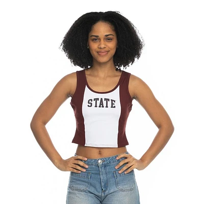 Mississippi State Zoozatz Colorblock Tank Top