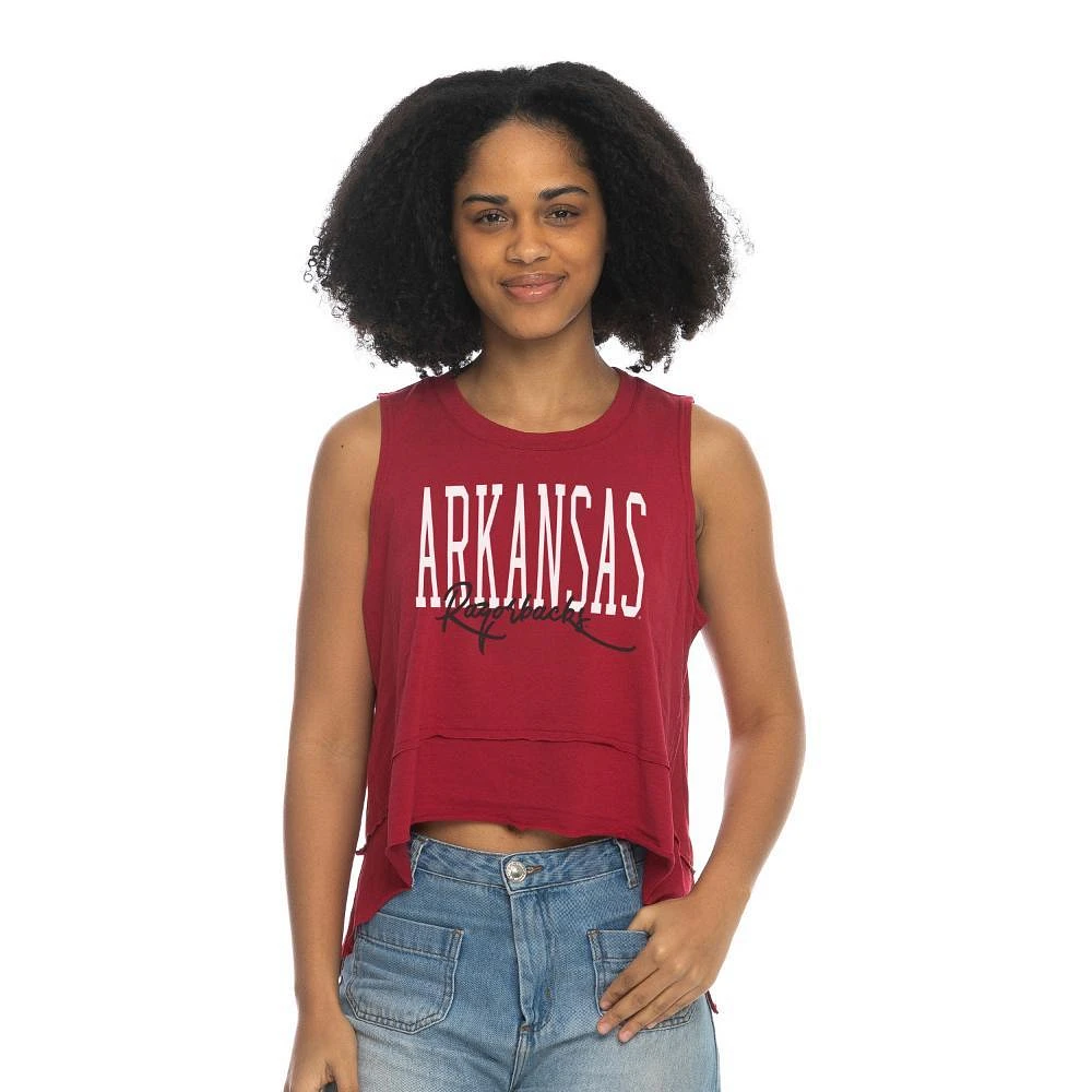 Arkansas Zoozatz Flowy Tank Top