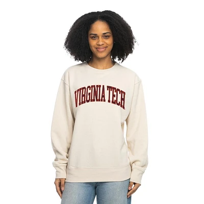 Virginia Tech Zoozatz Women's Sport Fleece Crew