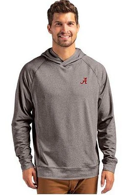 Alabama Cutter & Buck Adapt Heathered Hoodie