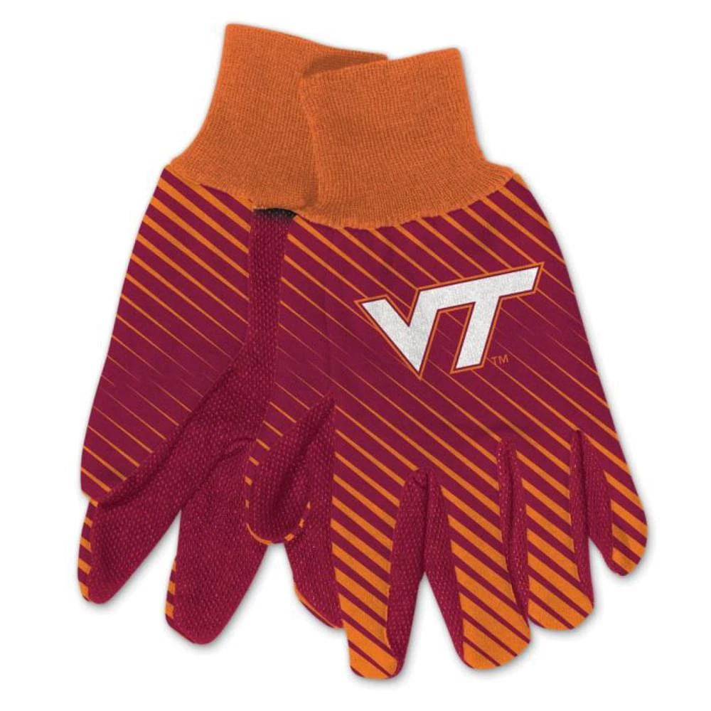 Virginia Tech WinCraft Adult Two Tone Sport Grip Gloves