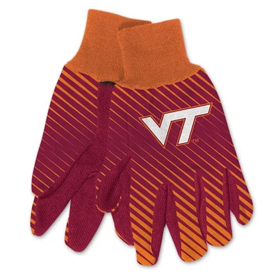 Virginia Tech WinCraft Adult Two Tone Sport Grip Gloves