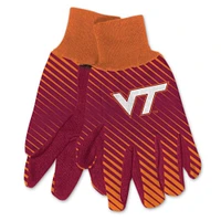 Virginia Tech WinCraft Adult Two Tone Sport Grip Gloves