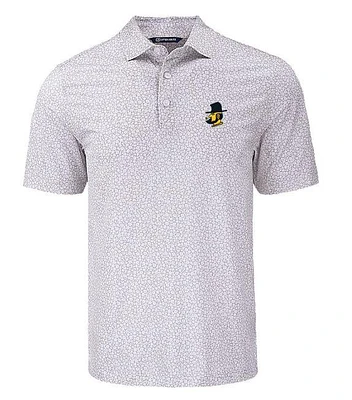 App State Cutter & Buck Yosef Pike Flora Print Polo