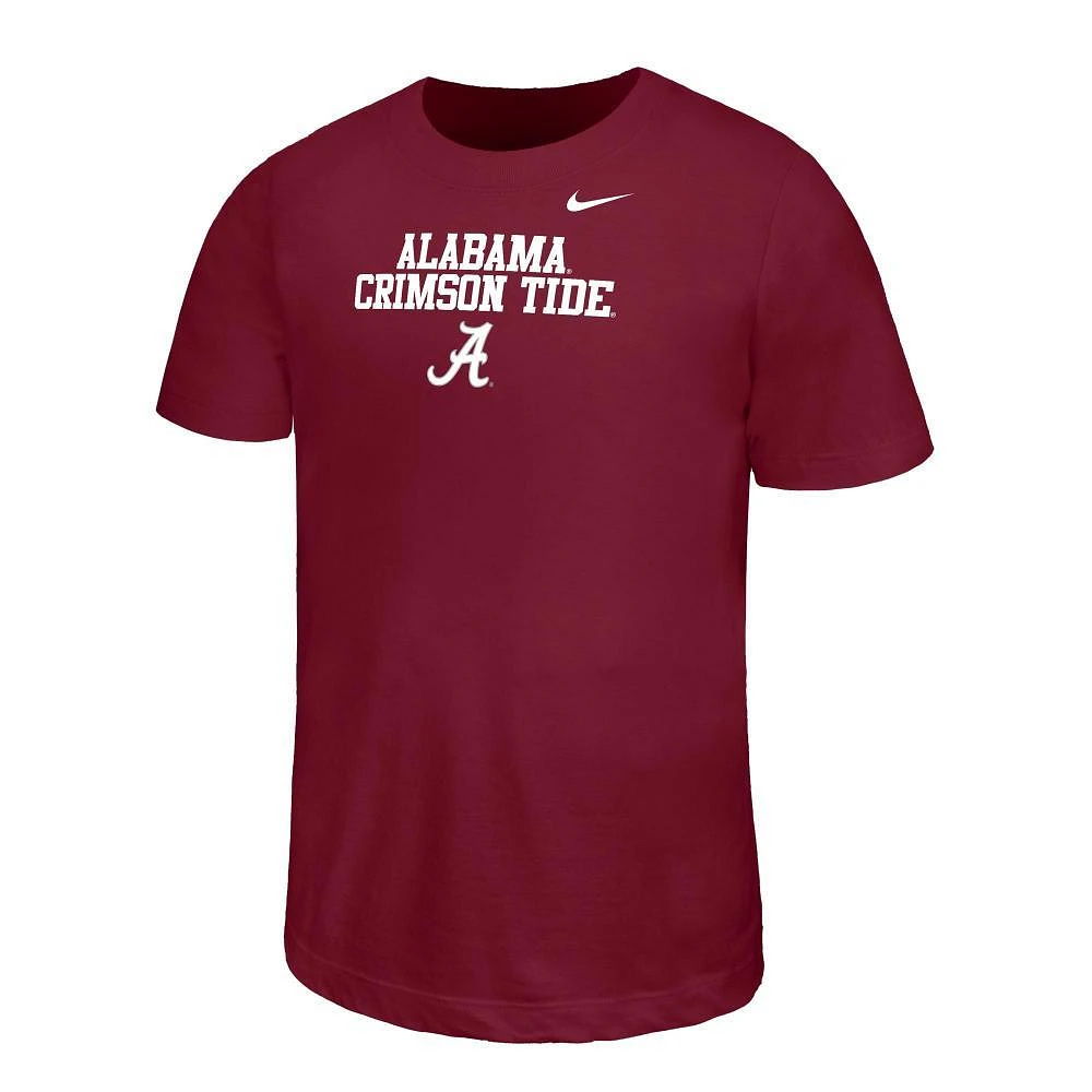 Alabama Nike YOUTH Dri-Fit Legend Team Stack Tee
