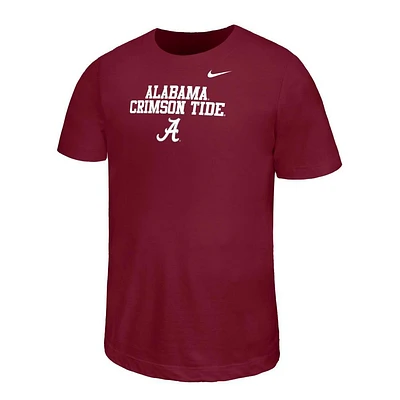 Alabama Nike YOUTH Dri-Fit Legend Team Stack Tee