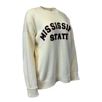 Mississippi State Emerson Darby Verbiage Sweater