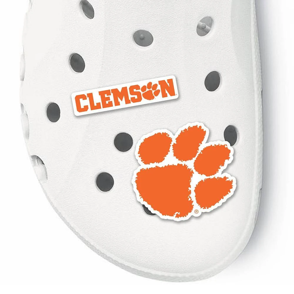 Clemson 2-Pack Shoe Charms