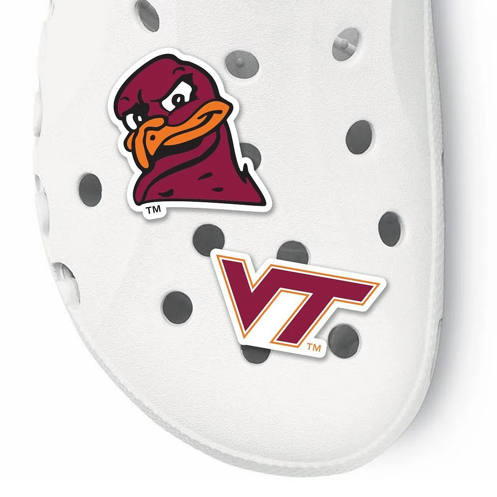 Virginia Tech 2-Pack Shoe Charms