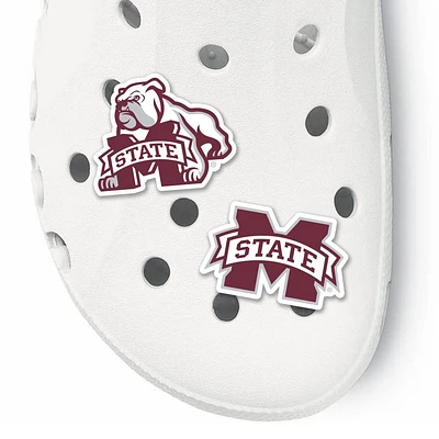 Mississippi State 2-Pack Shoe Charms