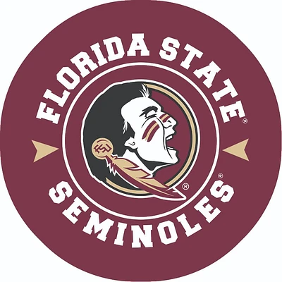 Florida State 2 Pack Circle Car Coaster