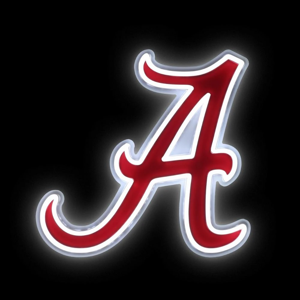 Alabama 15 inch Light Up Team Logo Sign