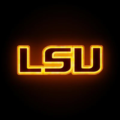 LSU 15 inch Light Up Team Logo Sign