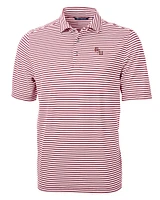 Florida State Cutter & Buck Virtue Eco Pique Stripe Polo