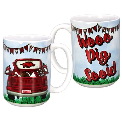 Arkansas 15oz Wooo Pig Sooie Mug