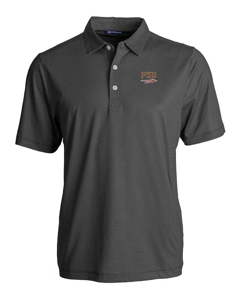 Florida State Cutter & Buck Spear Pike Symmetry Print Polo