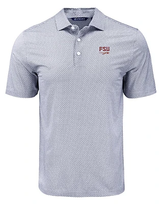 Florida State Cutter & Buck Spear Pike Diamond Dot Print Polo