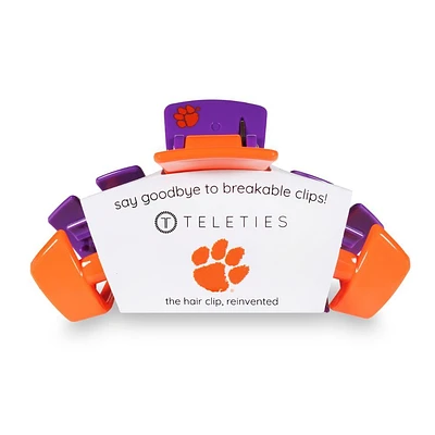 Clemson Teleties Claw Hair Clip