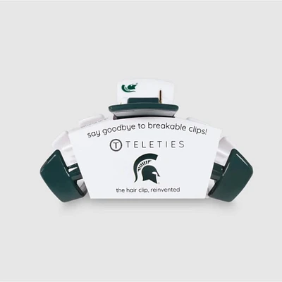 Michigan State Teleties Medium Claw Hair Clip