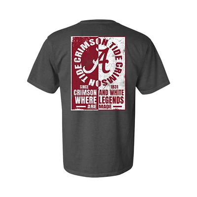 Alabama Split A Poster Comfort Colors Tee