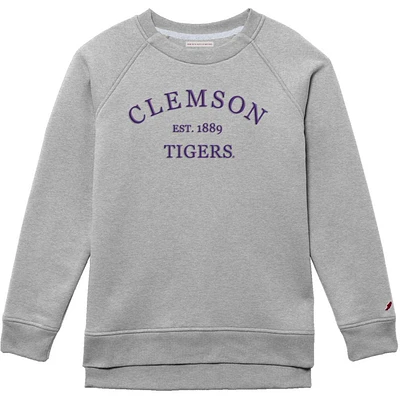 Clemson League 1991 Embroidered Fleece Crew