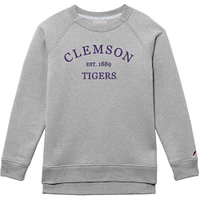 Clemson League 1991 Embroidered Fleece Crew