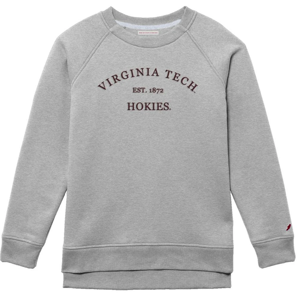 Virginia Tech League 1991 Embroidered Fleece Crew
