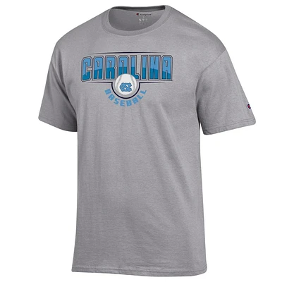 UNC Champion Straight Bar Baseball Tee