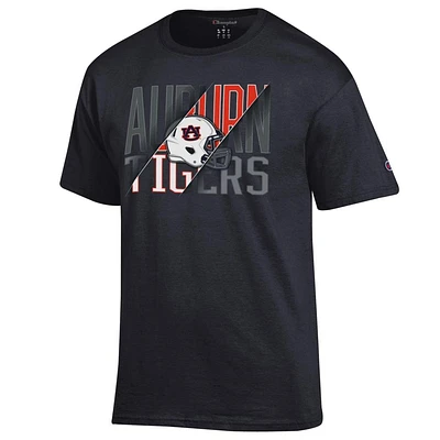 Auburn Champion Tonal/Diagonal Football Tee