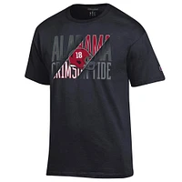 Alabama Champion Tonal/Diagonal Football Tee