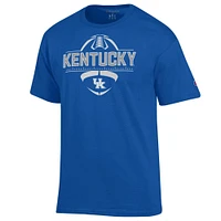 Kentucky Champion Football Wordmark Yard Line Tee