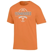 Tennessee Champion Football Wordmark Yard Line Tee