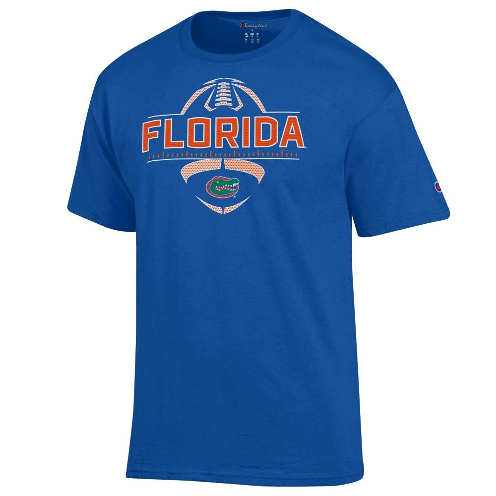 Florida Champion Football Wordmark Yard Line Tee