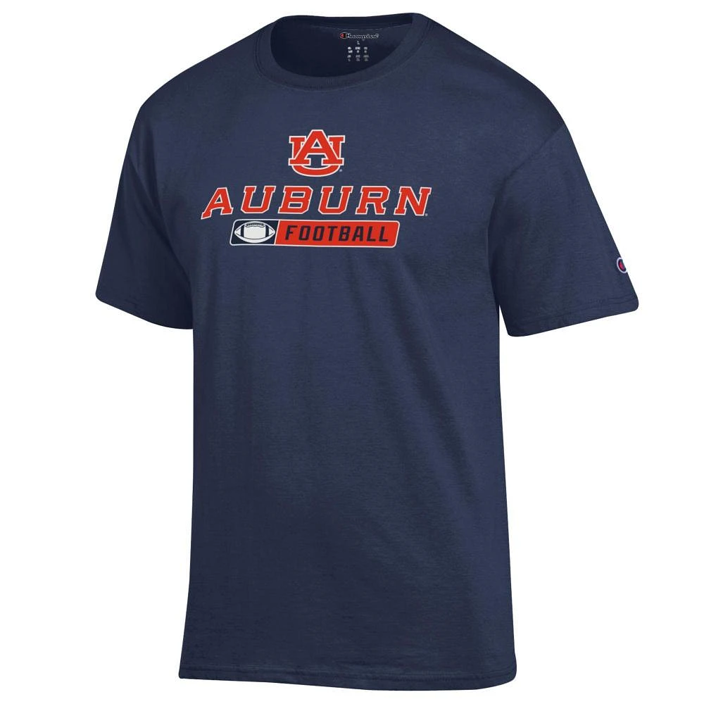 Auburn Champion Basic Football Tee