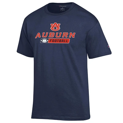 Auburn Champion Basic Football Tee