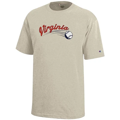 Virginia Champion YOUTH Script Baseball Tee