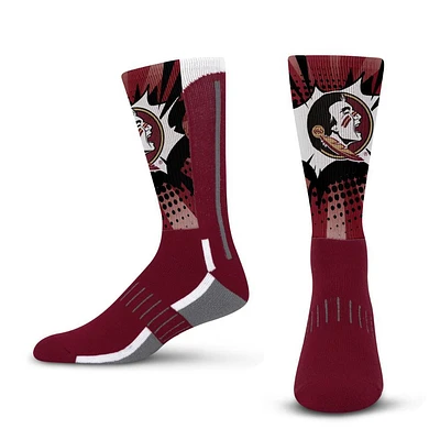Florida State Comic Inspired Socks